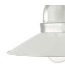 Aplica Liden Wall Light White and Polished Chrome