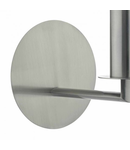 Aplica Tyler Wall Light Satin Nickel Fitting Only