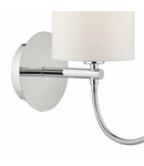 Aplica Feta Wall Light LED Polished Chrome Base Only