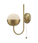 Aplica Andre Wall Light Aged Brass