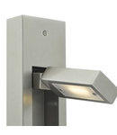 Aplica Mylie LED Wall Light Satin Chrome