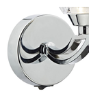 Aplica Vito Single Wall Bracket Polished Chrome