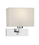 Aplica Modena Wall Light In Polished Chrome (Bracket Only)