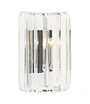 Aplica Sketch Wall Light Polished Chrome Crystal