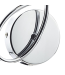 Aplica Numero Wall Light Polished Chrome Crystal