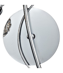 Aplica Circa Wall Light Polished Chrome Glass