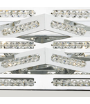 Aplica Cube 2 Light Wall Bracket Polished Chrome