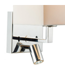 Aplica Anvil Wall Bracket Polished Chrome LED Bracket Only