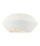 Lampa iluminat perete Foden Ceramic Wall Washer White Unglazed