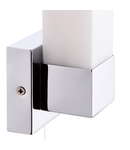 Corp de iluminat pentru baie, Square 1lt wall IP44 40W SW