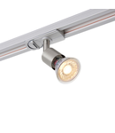 Iluminat decorativ pe sina, Arezzo Mini track Head satin chrome 35W