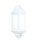 Aplica pentru iluminat decorativ exterior, Halbury PIR 1lt wall IP44 7W cool white