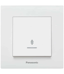 Buton cu revenire  Karre Plus Panasonic alb