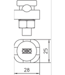 Clema impamantare jRd 8-10mm simpla