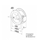 Ventilator axial VHF 4E 630