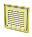 Grila ventilatie 154x154mm, bej