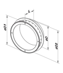 Flansa diam 100mm