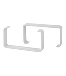 Holder tub rectangular PVC, 110x55mm, 2 buc