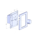 Schimbator 2 trepte viteza; max 300W; 50Hz;max. 1,5A