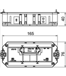 Suport universal UT3, cu placa de acoperire pentru dispozitive Modul 45