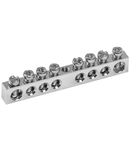 PEN bus "ground-zero" 6x9mm 8/1 with nickel coating (8 groups/center fastener)