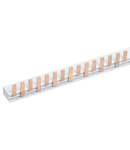 Busbar connection type PIN (pin) 63A 108 module pentru differential breakers AVDT32M (1m)