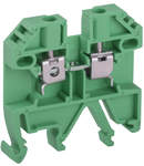 Screw terminal KWI-2,5mm2 verde