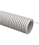 Corrugated PVC pipe with a broach tool d 25(10 m)