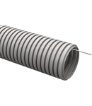 Corrugated PVC pipe with a broach tool d 25(25 m)