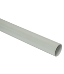 Rigid plain PVC pipes d16  gri (111 m),3m