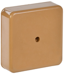 KM41212-03 pull box pentru montaj aparent  75x75x20 mm lightwood (6 Clema s 6mm2)