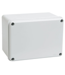 Doza KM41261 pull box pentru montaj aparent  150x110x85 mm IP44 (RAL7035, smooth walls)