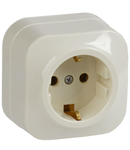 RS20-3-XK Simpla  priza pentru grounding contact 16A  GLORY (cream)