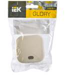 VS20-1-1-XK Buton simplu  -buton  with indicator 10A  GLORY (cream)