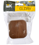 VSp10-1-0-XD Buton simplu  -buton  2 cai  10A  GLORY (oak)