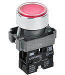 Buton cu revenire  LA167-BAF42 d=22mm 1NC red