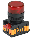 Lampa semnalizare  AL-22TE d22mm red neon /240V cylinder