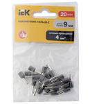 Pini  E4009 4mm2 (gri, 20pcs.)