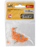 Pin izolat  NGI2 0,5-8 (orange, 20pcs.)