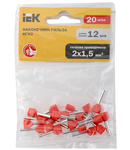 Pin izolat  NGI2 1,5-12 (red, 20pcs.)