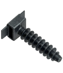 Dowel base BD 30x10mm pentru Brida  Negru (100 pcs)