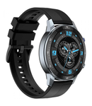 Ceas smartwatch ZTE Watch GT, oximetru SpO2, GPS, bratara silicon, Negru