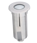 Spot pardoseala din inox LED 3W lumina calda 12V