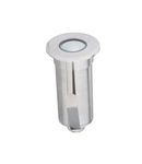 Spot pardoseala din inox LED 3W lumina calda  230v