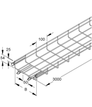 JGHEAB METALIC SARMA ELECTROGALVANIZATA 54x200x4MM Zincat la cald