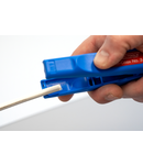 Combi-Coax No. 3 pentru inlaturarea mantalei si dezizolarea cablurilor coaxiale, cutter lateral inclus, interval de lucru 4,8 - 7,5 mm².