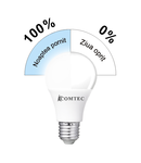 Bec LED cu fotocelula  9W E27 A60