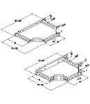 Derivatie T pentru jgheab metalic  300 35 0.7