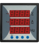 Multimetru digital monofazic  45-65 Hz Monofazic 96x96
