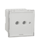 New Unica - emergency light - 230 V AC - 2 module